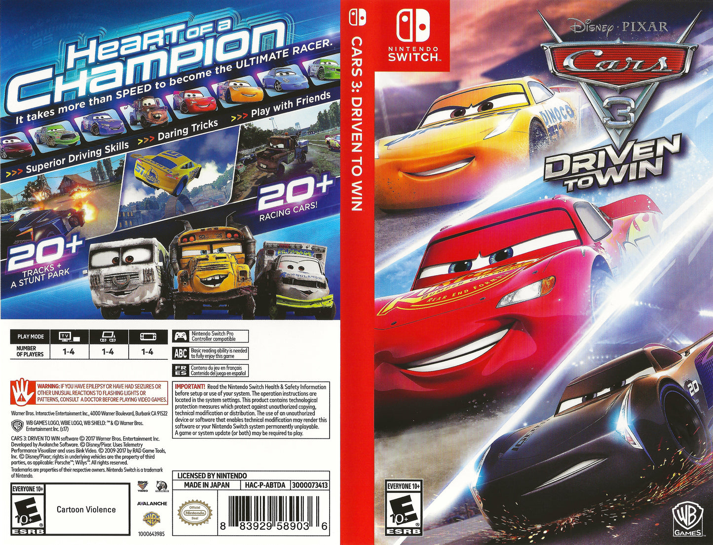 Cars 3 Driven to Win