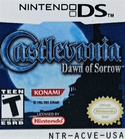 Castlevania Dawn of Sorrow Cover Art - WOI Solutions