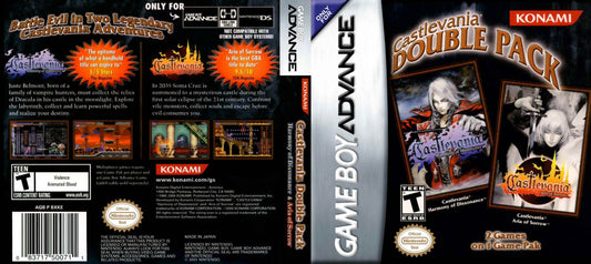 Castlevania Double Pack Cover Art - WOI Solutions