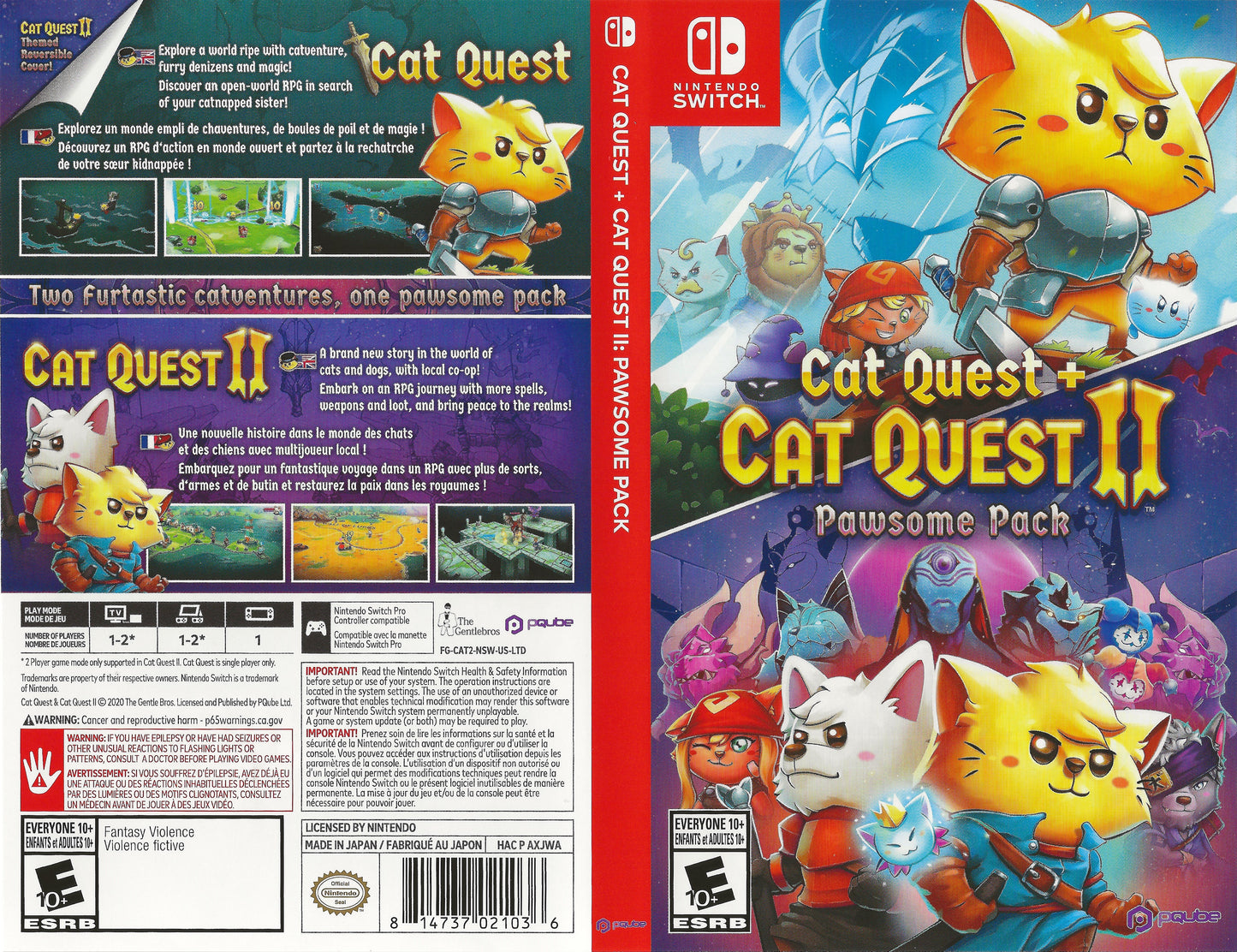 Cat Quest + Cat Quest II Pawsome Pack