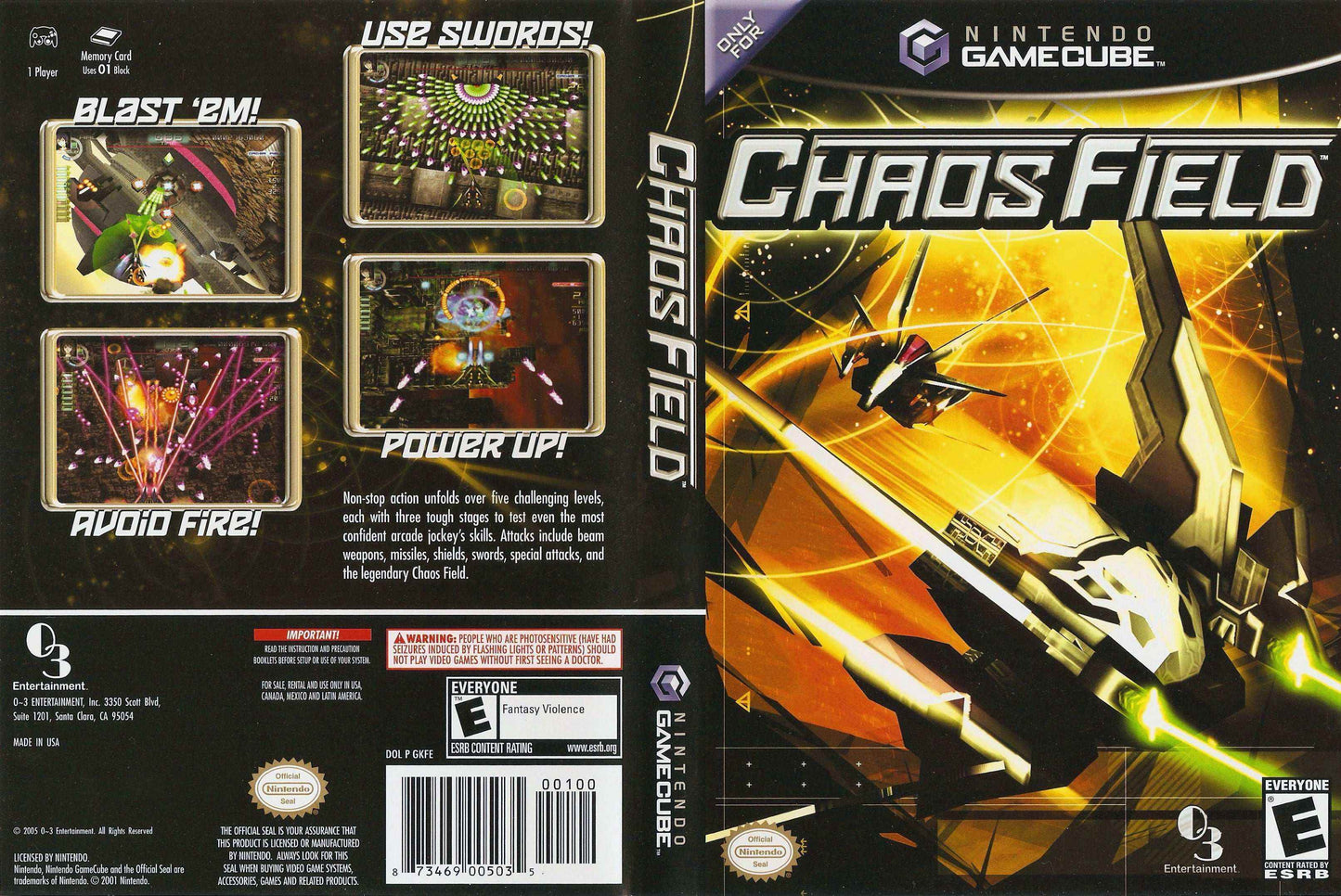 Chaos Field Cover Art - WOI Solutions