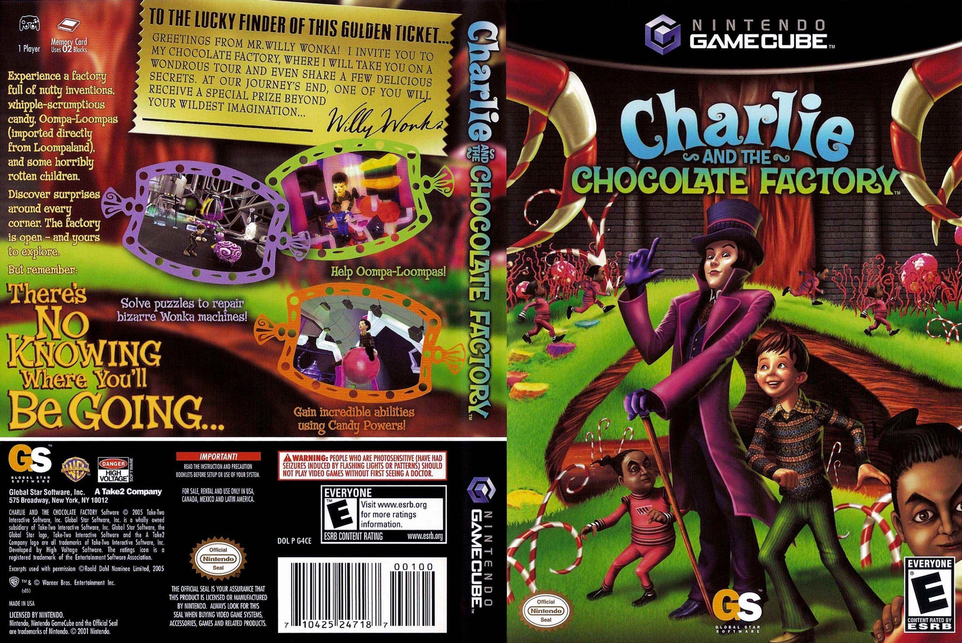 Charlie and the Chocolate Factory Cover Art - WOI Solutions