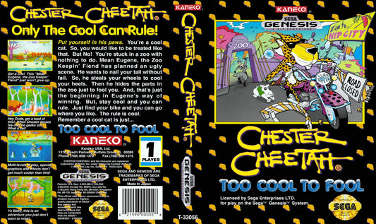 Chester Cheetah Too Cool to Fool Cover Art - WOI Solutions