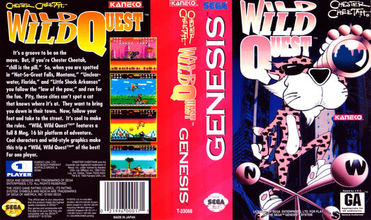 Chester Cheetah Wild Wild Quest Cover Art - WOI Solutions