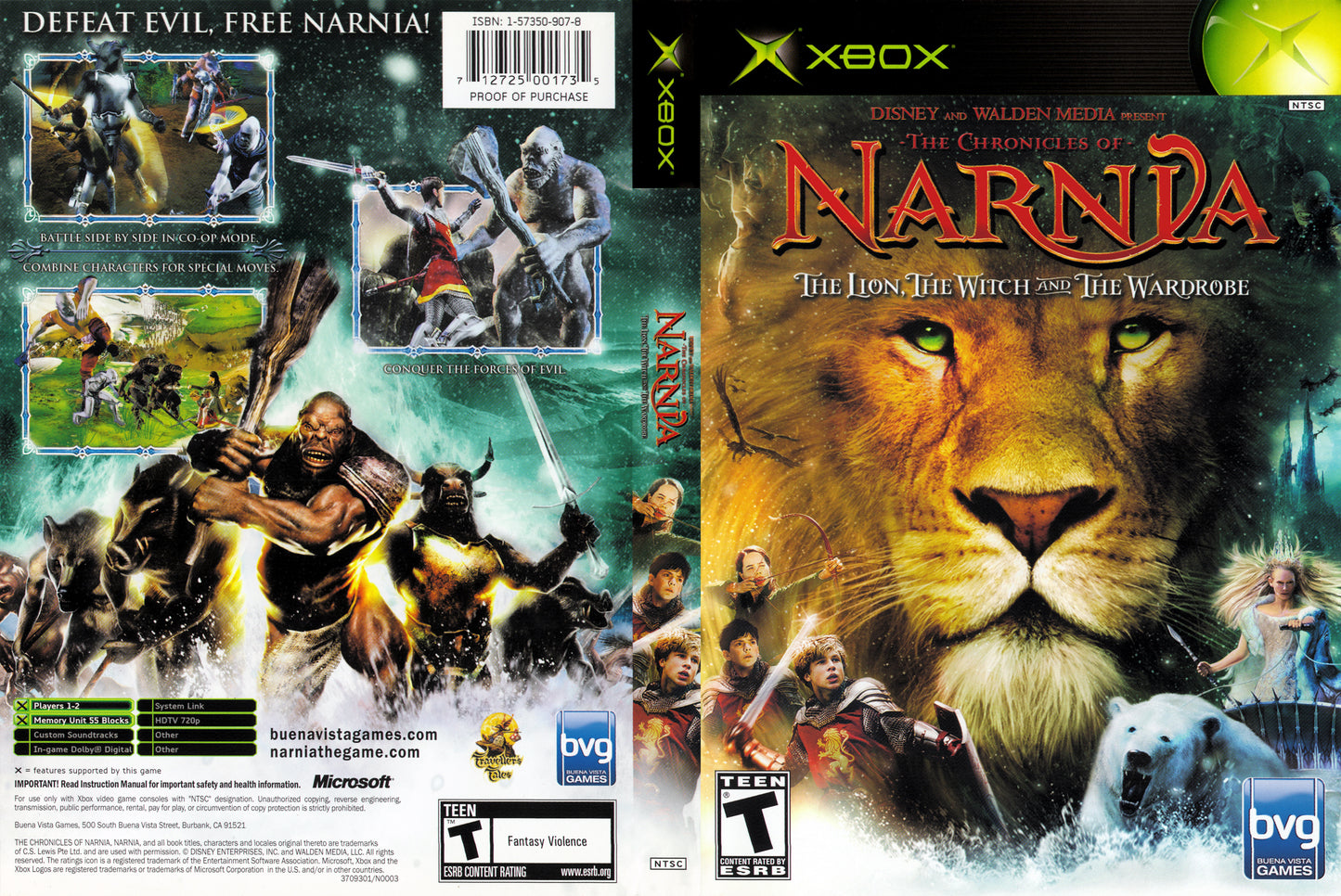 Chronicles Of Narnia The Lion, The Witch And The Wardrobe, The