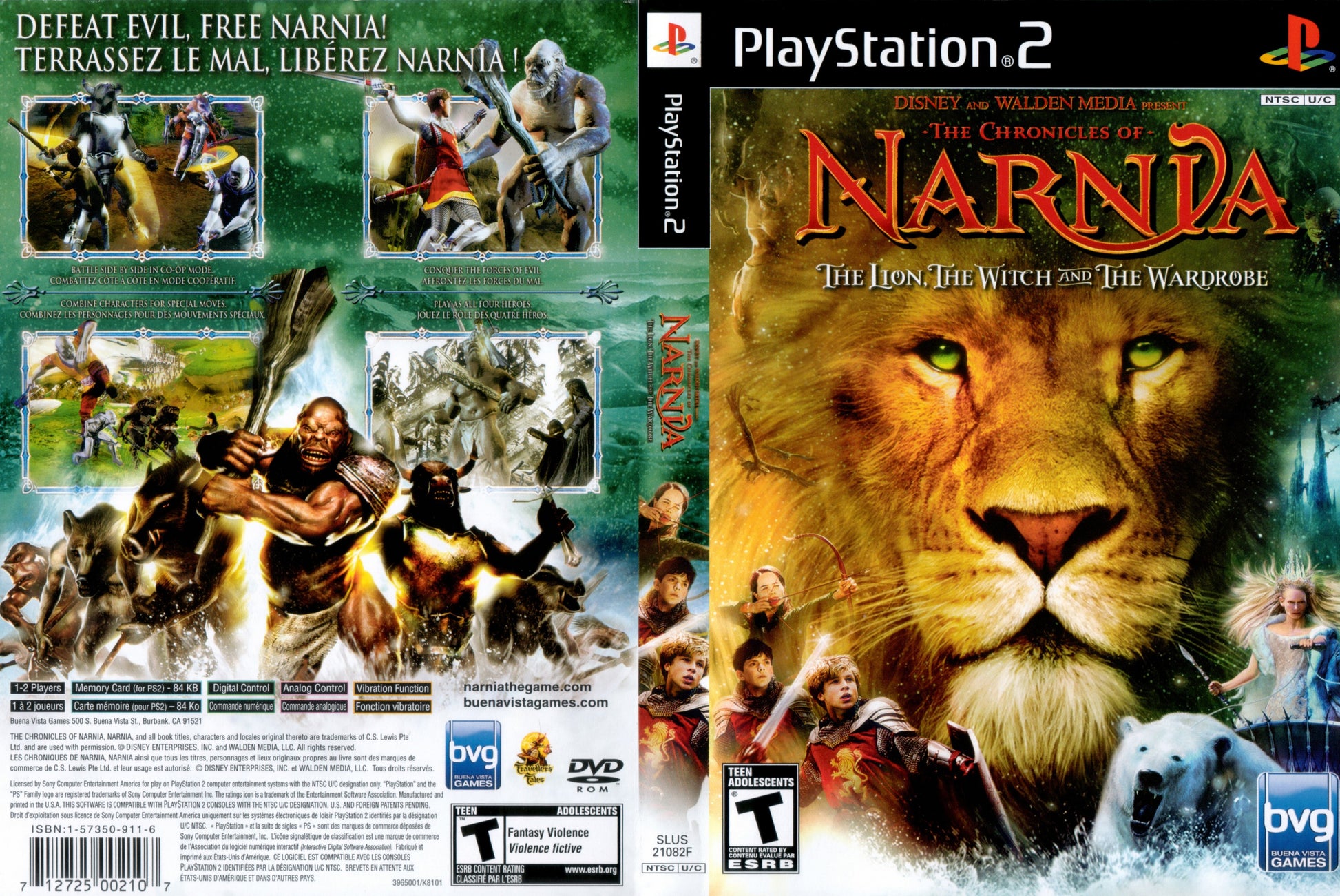 Chronicles Of Narnia The Lion, The Witch And The Wardrobe, The