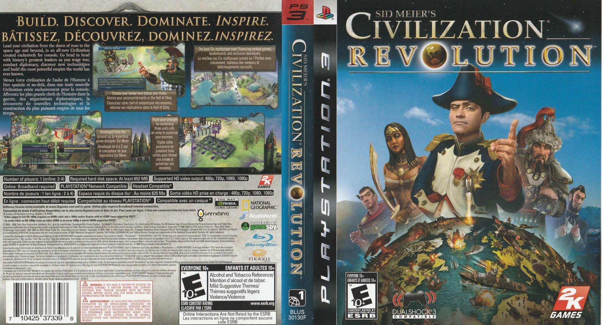 Civilization Revolution Cover Art - WOI Solutions