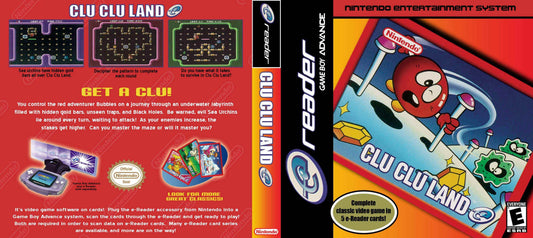 Clu Clu Land E-Reader Cover Art - WOI Solutions