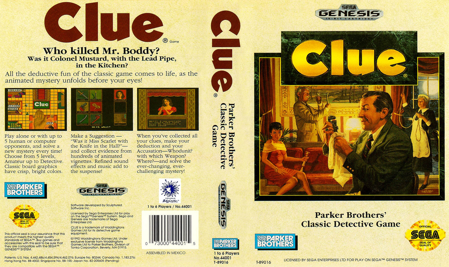 Clue Cover Art - WOI Solutions