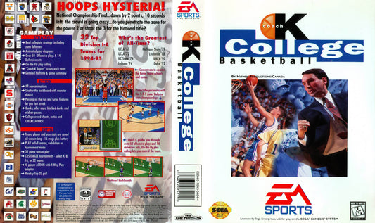Coach K College Basketball Cover Art - WOI Solutions