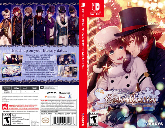 Code Realize Wintertide Miracles