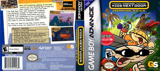 Codename Kids Next Door Operation SODA Cover Art - WOI Solutions