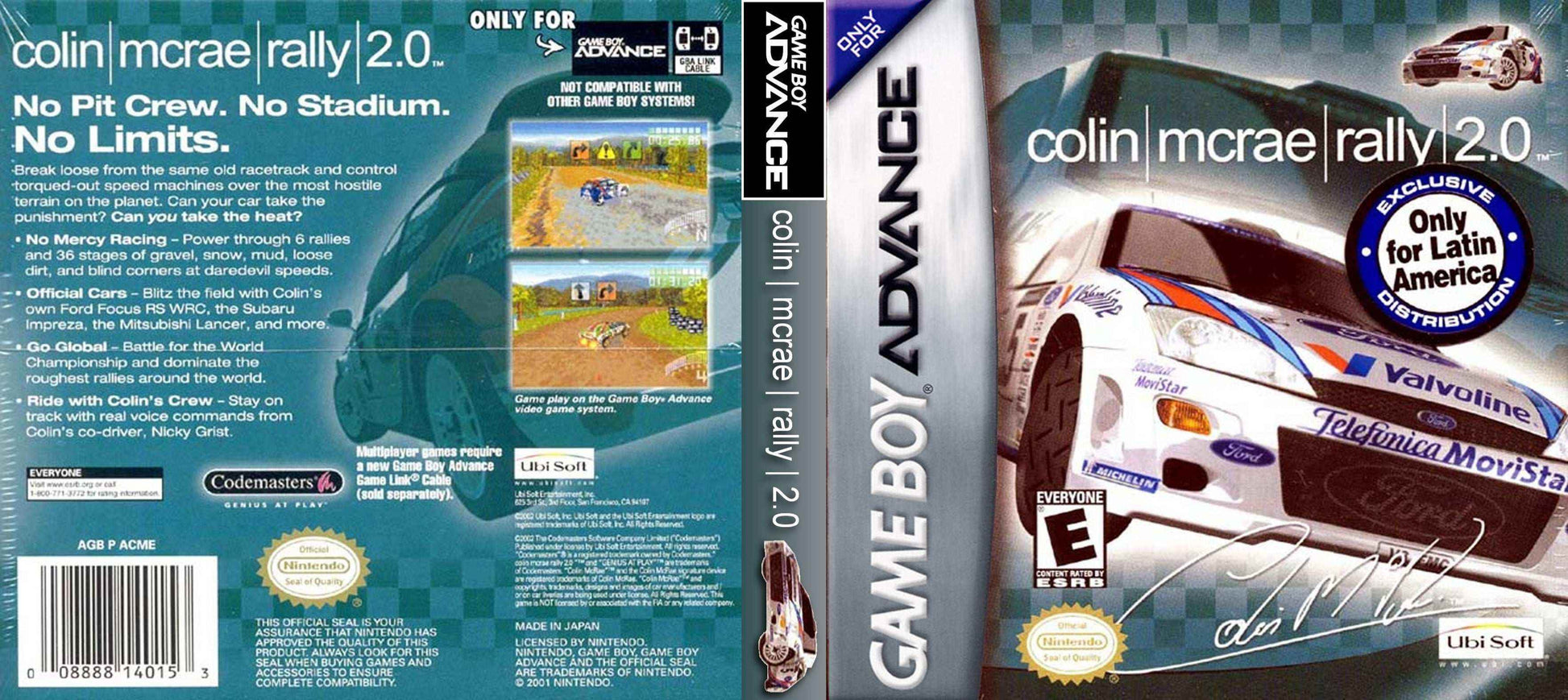 Colin McRae Rally 2.0 Cover Art - WOI Solutions