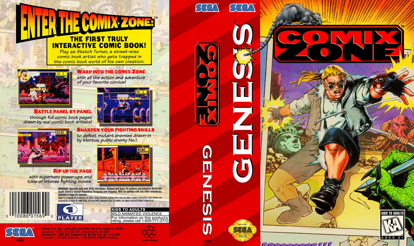 Comix Zone Cover Art - WOI Solutions