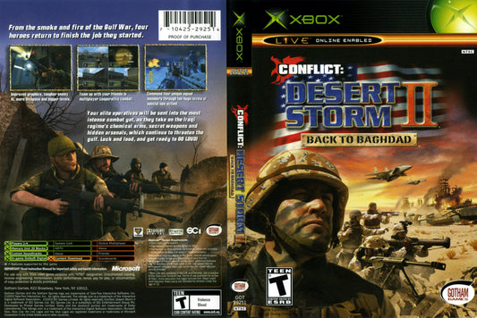 Conflict Desert Storm II - Back To Baghdad