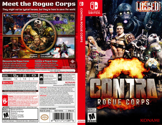 Contra Rogue Corps