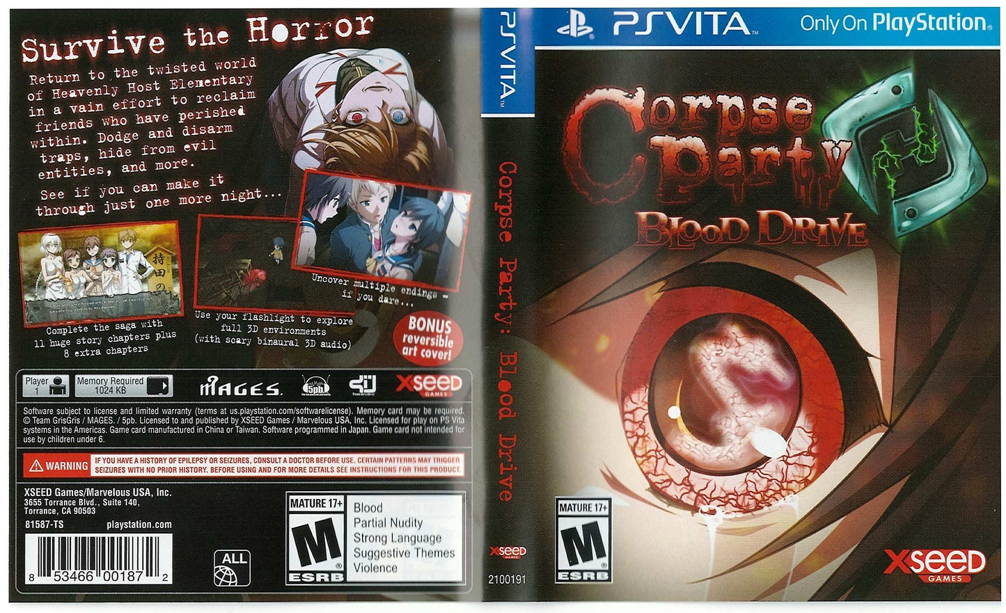 Corpse Party Blood Drive