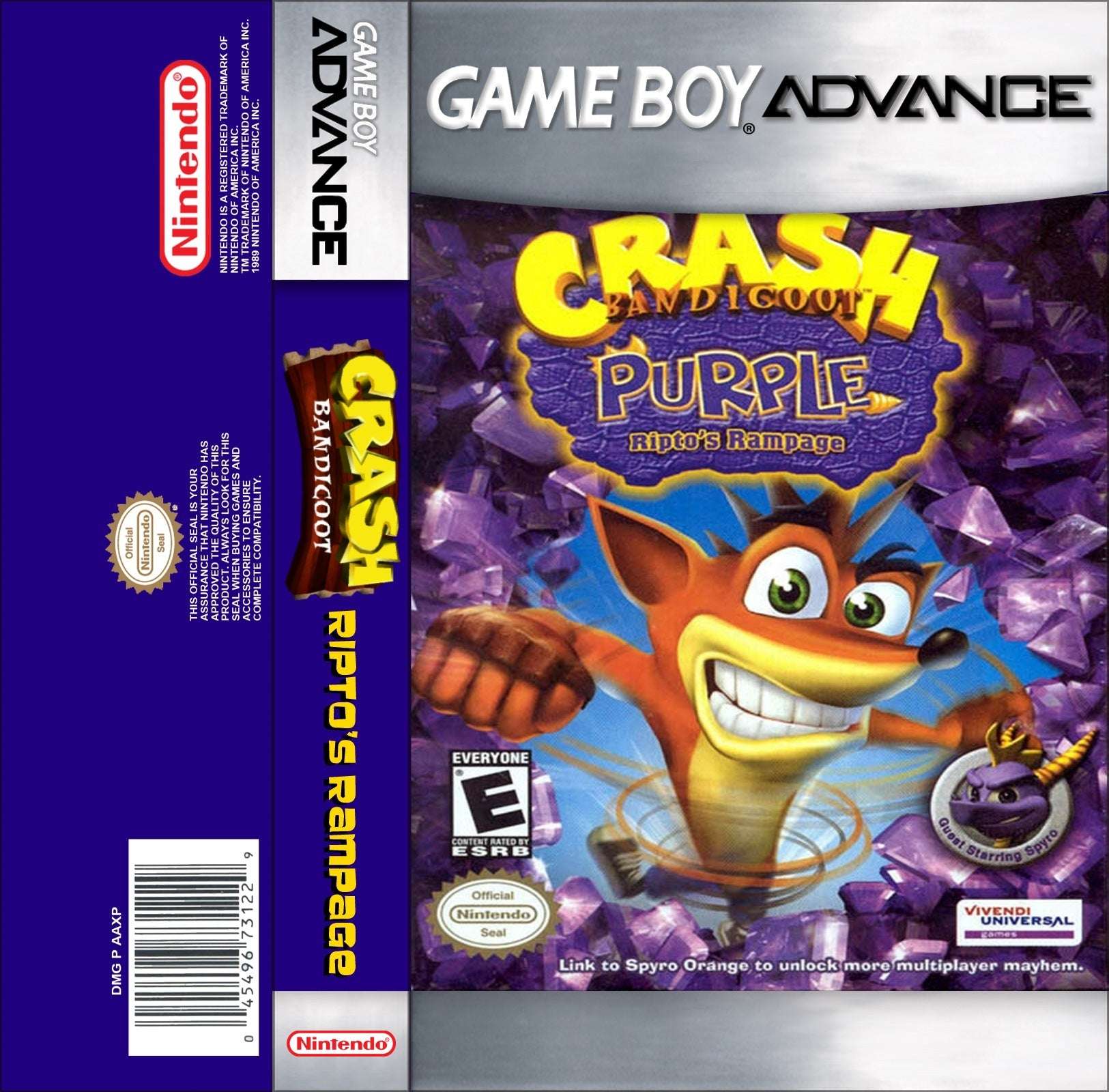 Crash Bandicoot Purple Ripto's Rampage