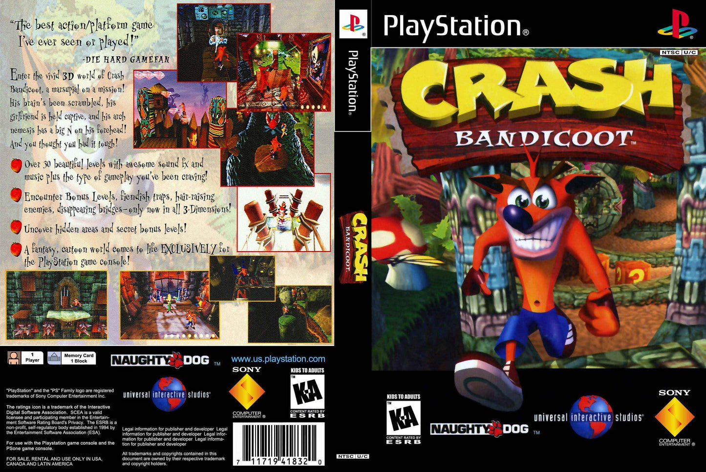 Crash Bandicoot Cover Art - WOI Solutions