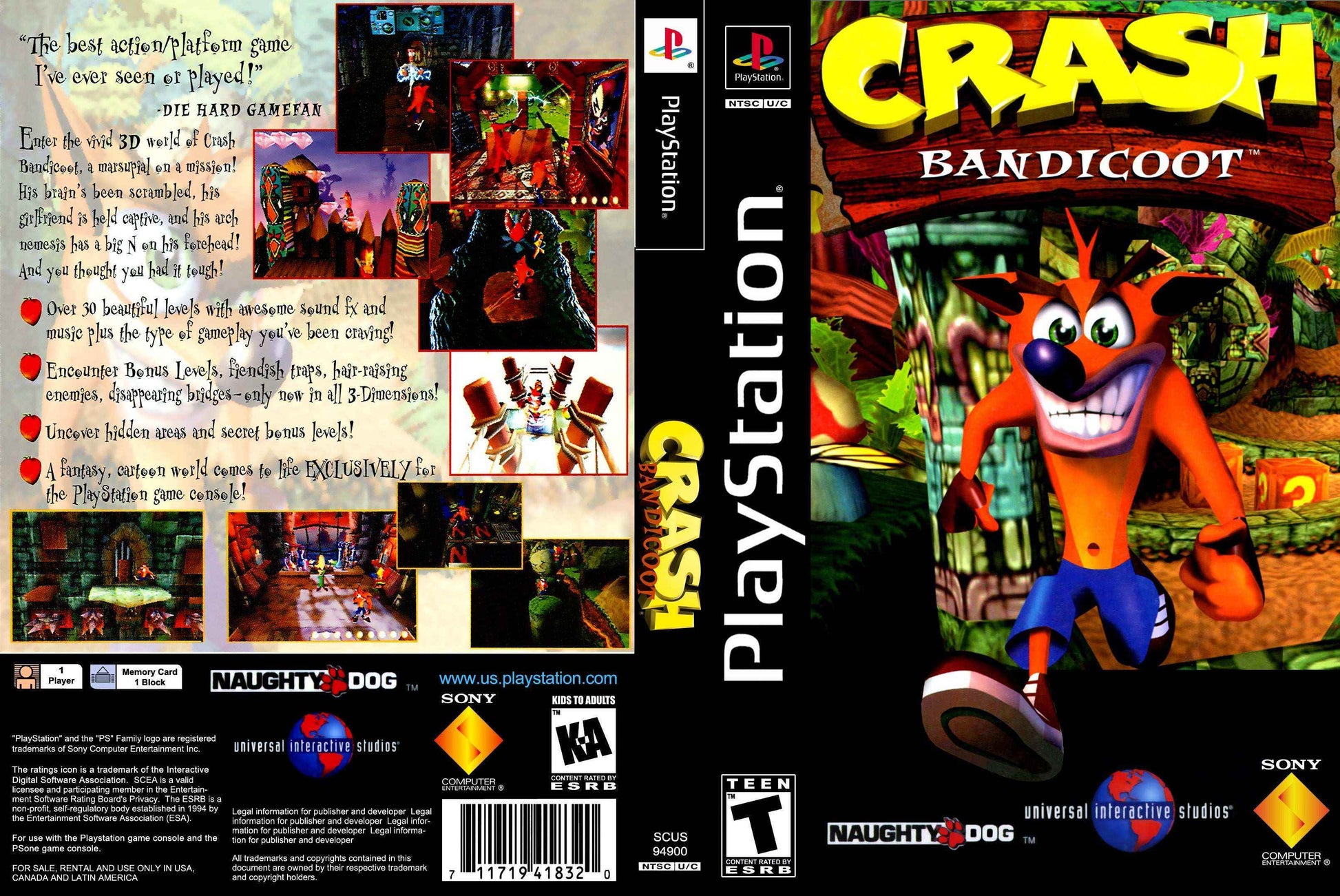 Crash Bandicoot Cover Art - WOI Solutions
