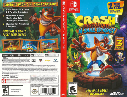 Crash Bandicoot N. Sane Trilogy