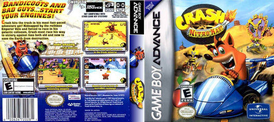Crash Nitro Cart Cover Art - WOI Solutions
