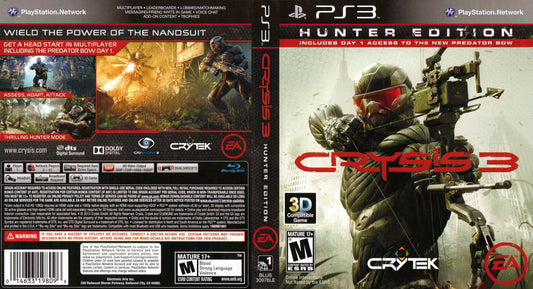 Crysis 3 Cover Art - WOI Solutions