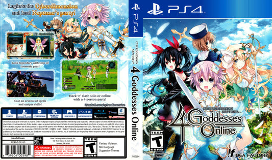 Cyberdimension Neptunia 4 Goddesses Online