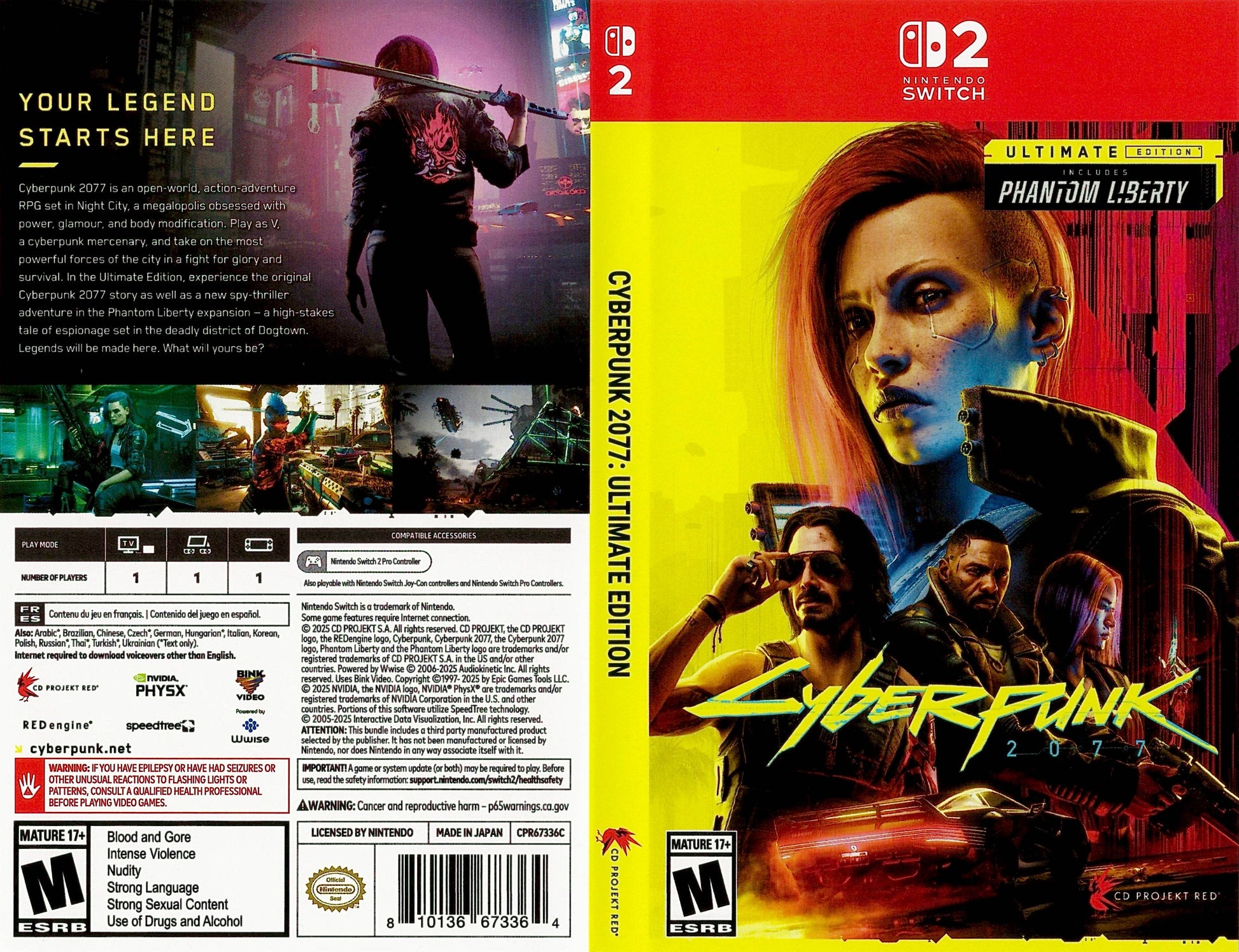 Cyberpunk 2077 Ultimate Edition Cover Art - WOI Solutions