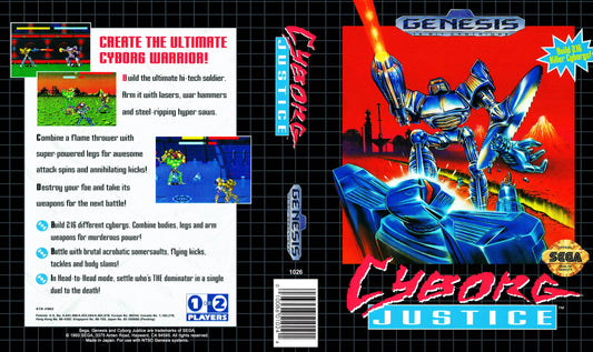 Cyborg Justice Cover Art - WOI Solutions
