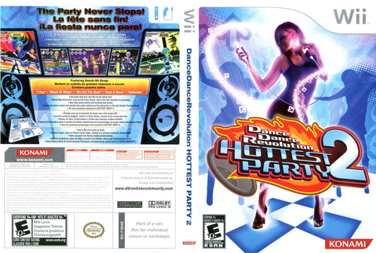 Dance Dance Revolution Hottest Party 2 Cover Art - WOI Solutions