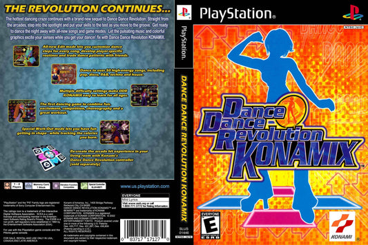 Dance Dance Revolution Konamix Cover Art - WOI Solutions