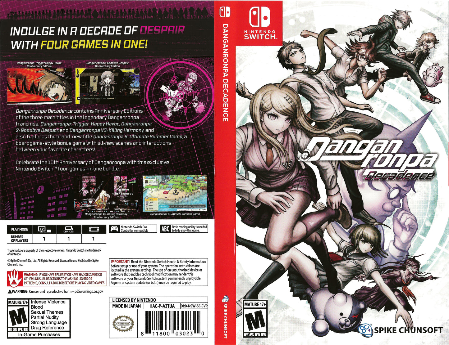 Danganronpa Decadence