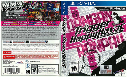 Danganronpa Trigger Happy Havoc Cover Art - WOI Solutions