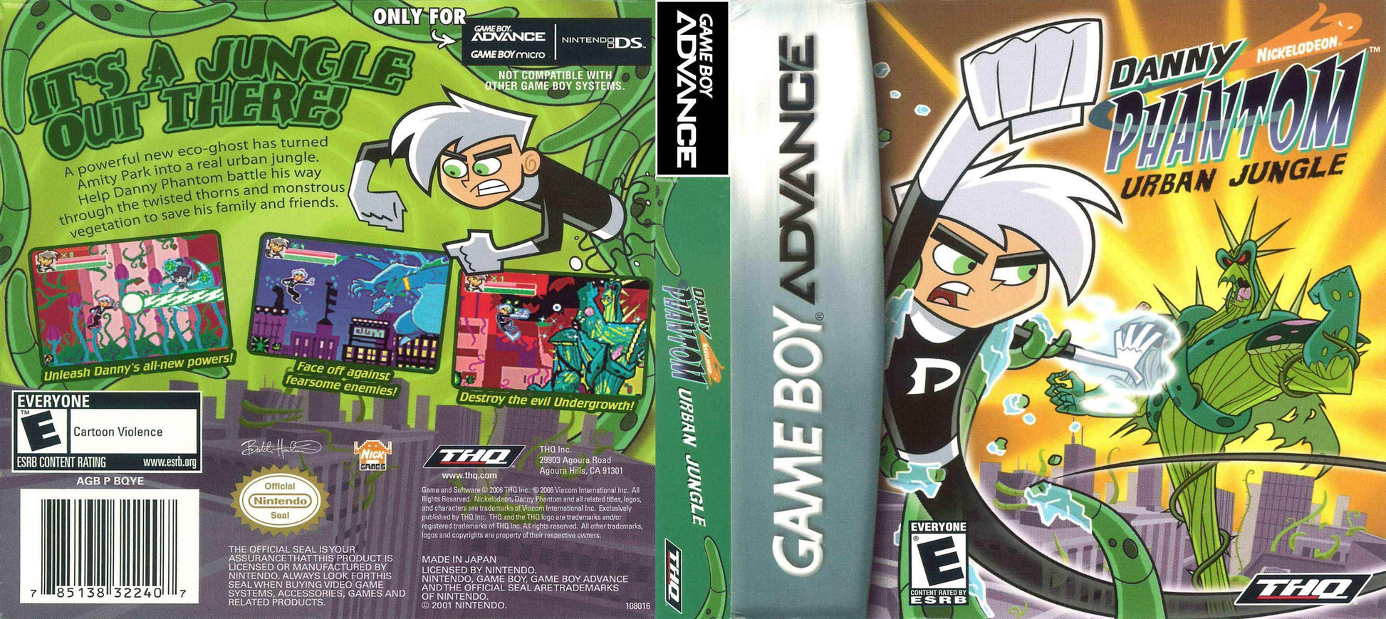 Danny Phantom The Urban Jungle Cover Art - WOI Solutions