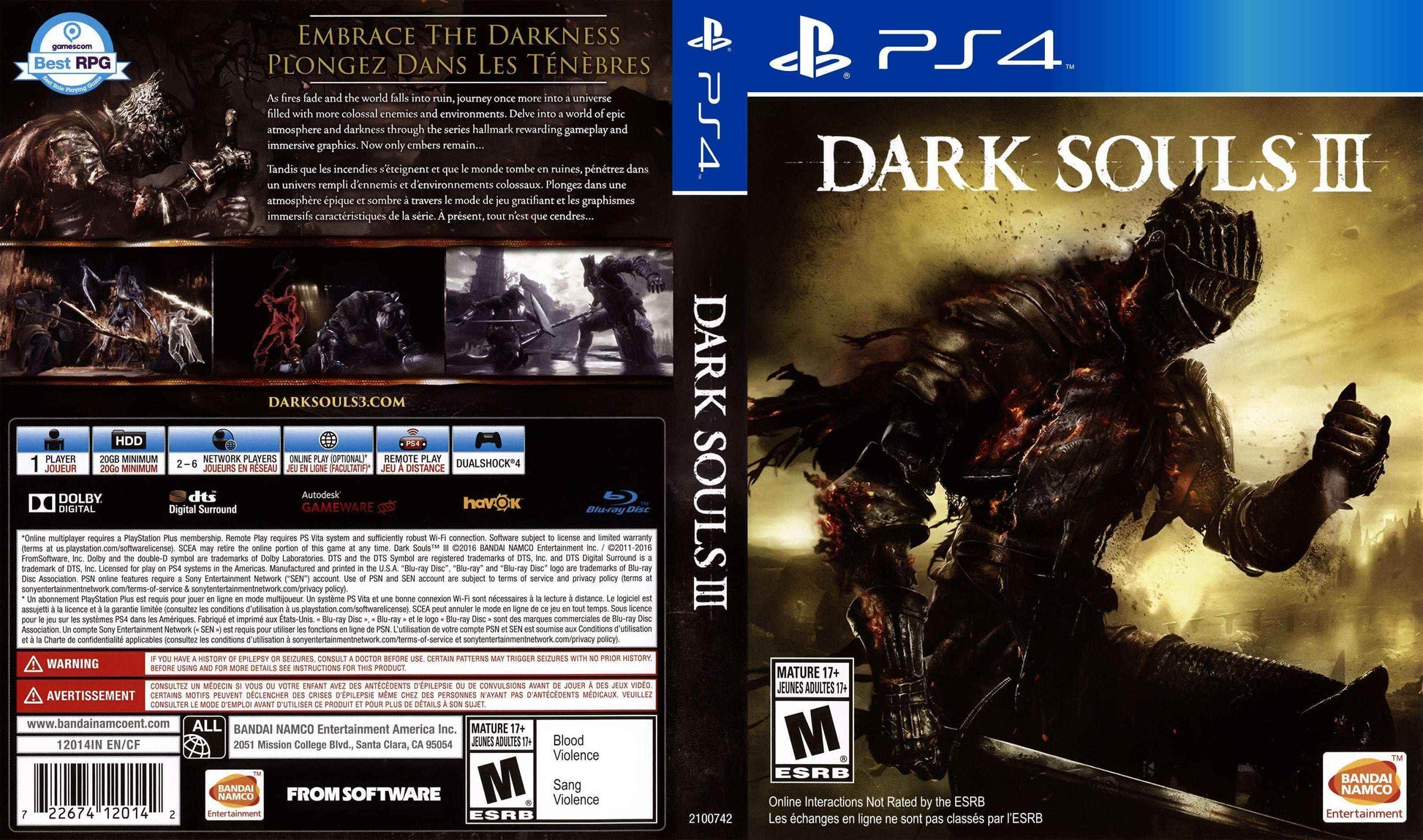 Dark Souls III Cover Art - WOI Solutions