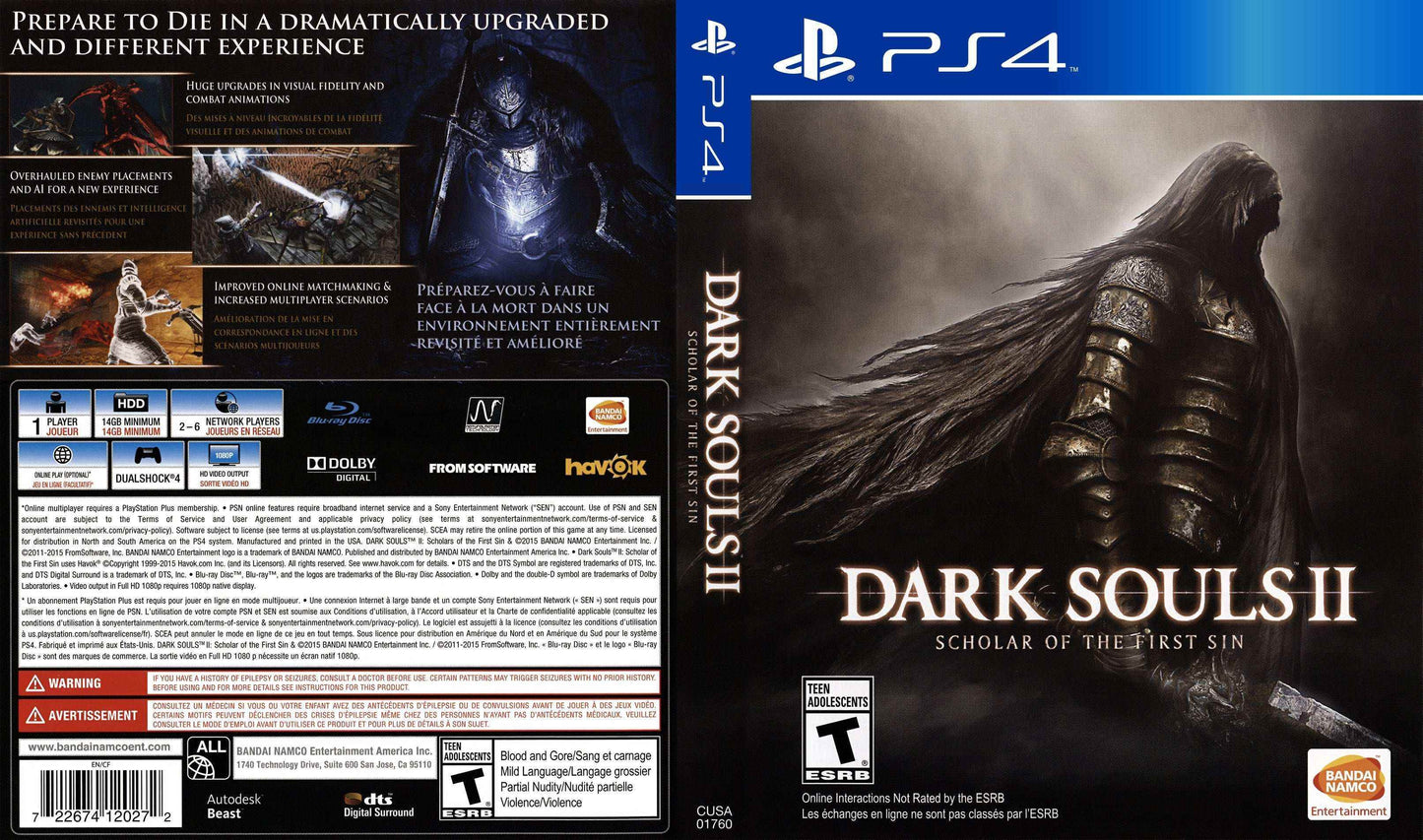 Dark Souls II Scholar of the First Sin Cover Art - WOI Solutions