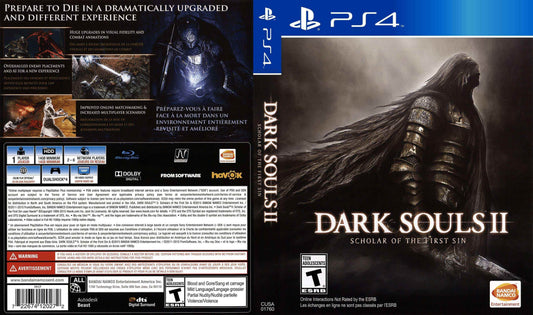 Dark Souls II Scholar of the First Sin Cover Art - WOI Solutions