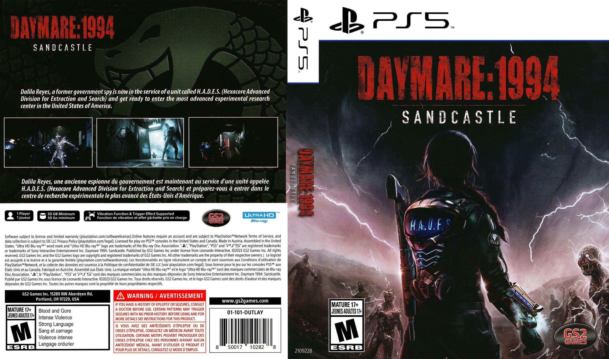Daymare 1994 Sandcastle Cover Art - WOI Solutions