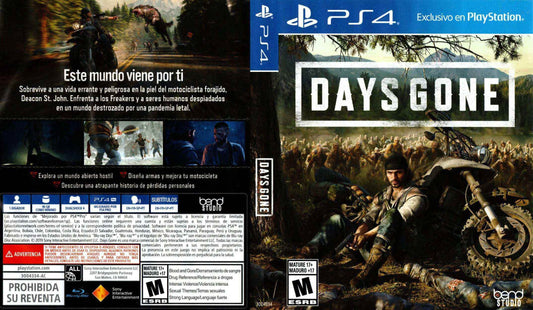 Days Gone Cover Art - WOI Solutions