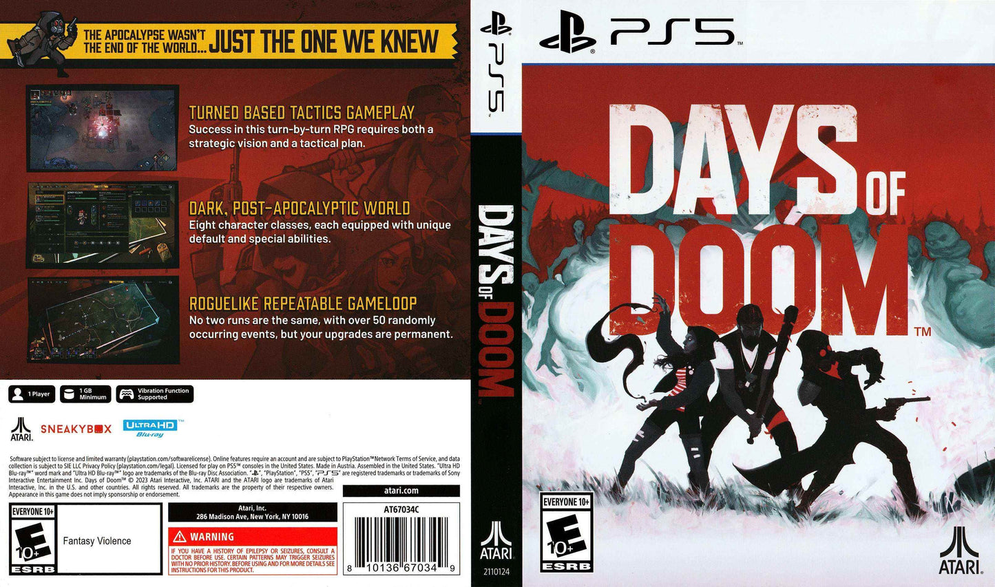 Days of Doom Cover Art - WOI Solutions