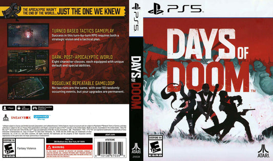 Days of Doom Cover Art - WOI Solutions