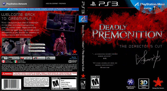 Deadly Premonition Directors Cut Cover Art - WOI Solutions