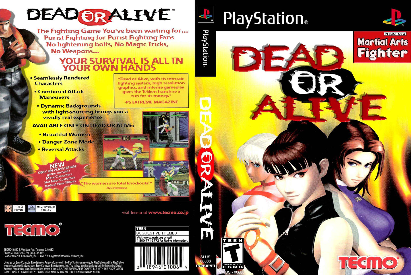 Dead or Alive Cover Art - WOI Solutions