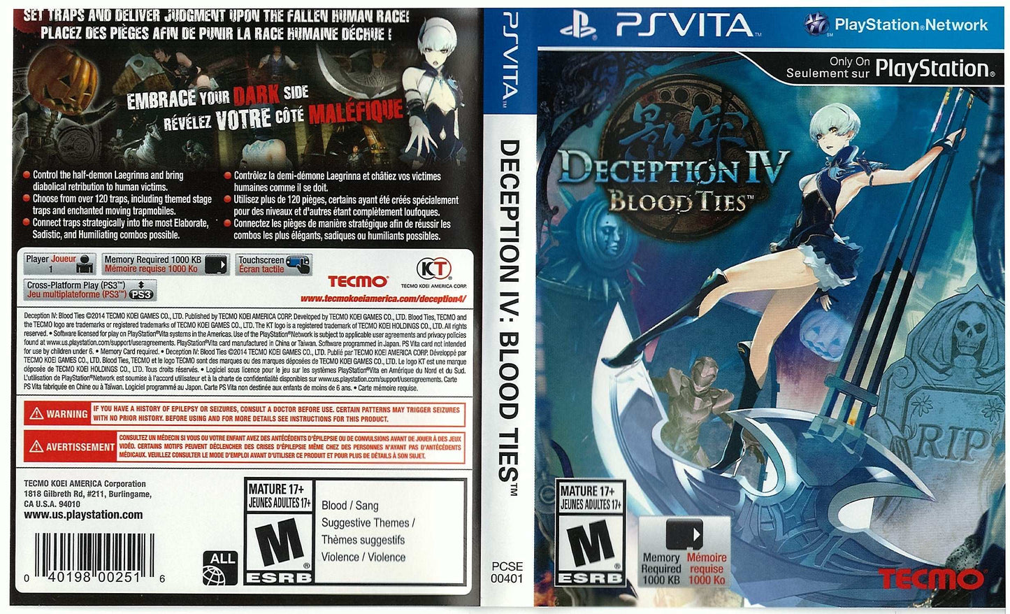 Deception IV Blood Ties