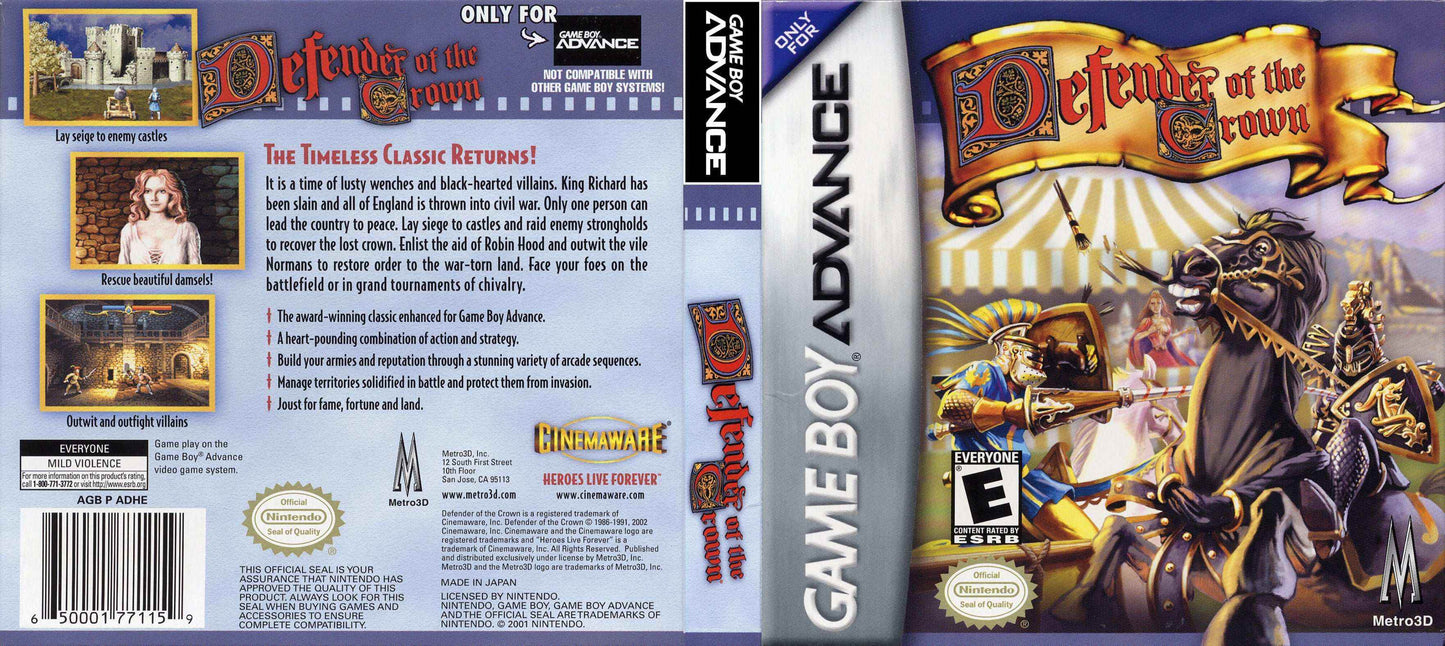 Defender of the Crown Cover Art - WOI Solutions