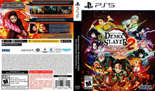 Demon Slayer -Kimetsu no Yaiba- The Hinokami Chronicles 2 Cover Art - WOI Solutions
