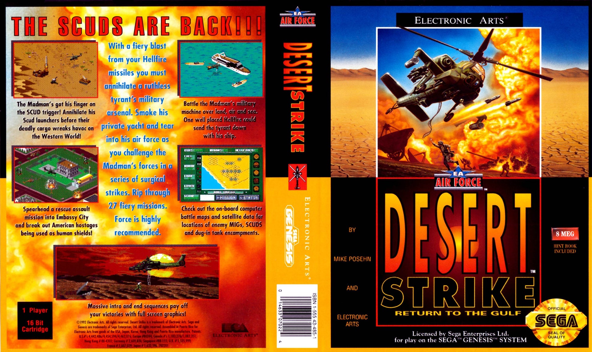 Desert Strike Return to the Gulf Cover Art - WOI Solutions