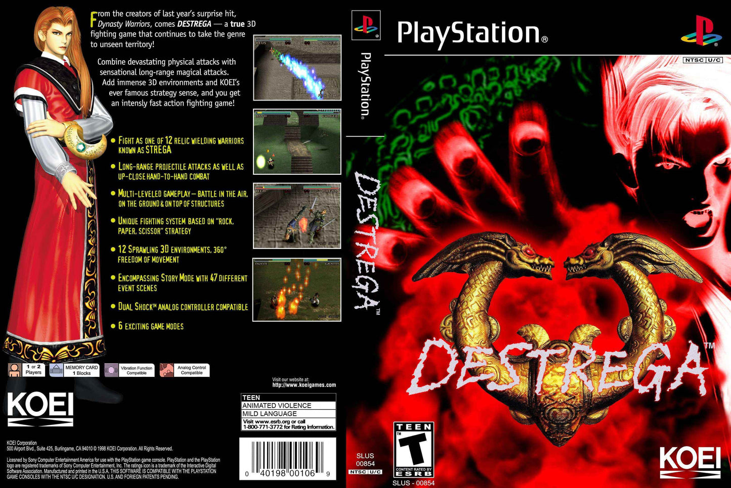 Destrega Cover Art - WOI Solutions