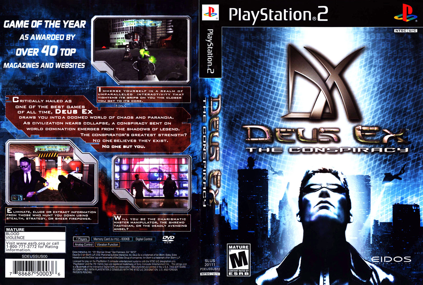 Deus Ex - The Conspiracy